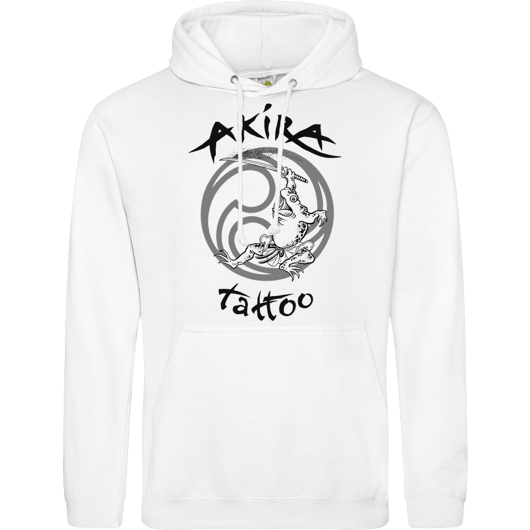 Akira Tattoo Akira Frosch Sweatshirt JH Hoodie - Weiß