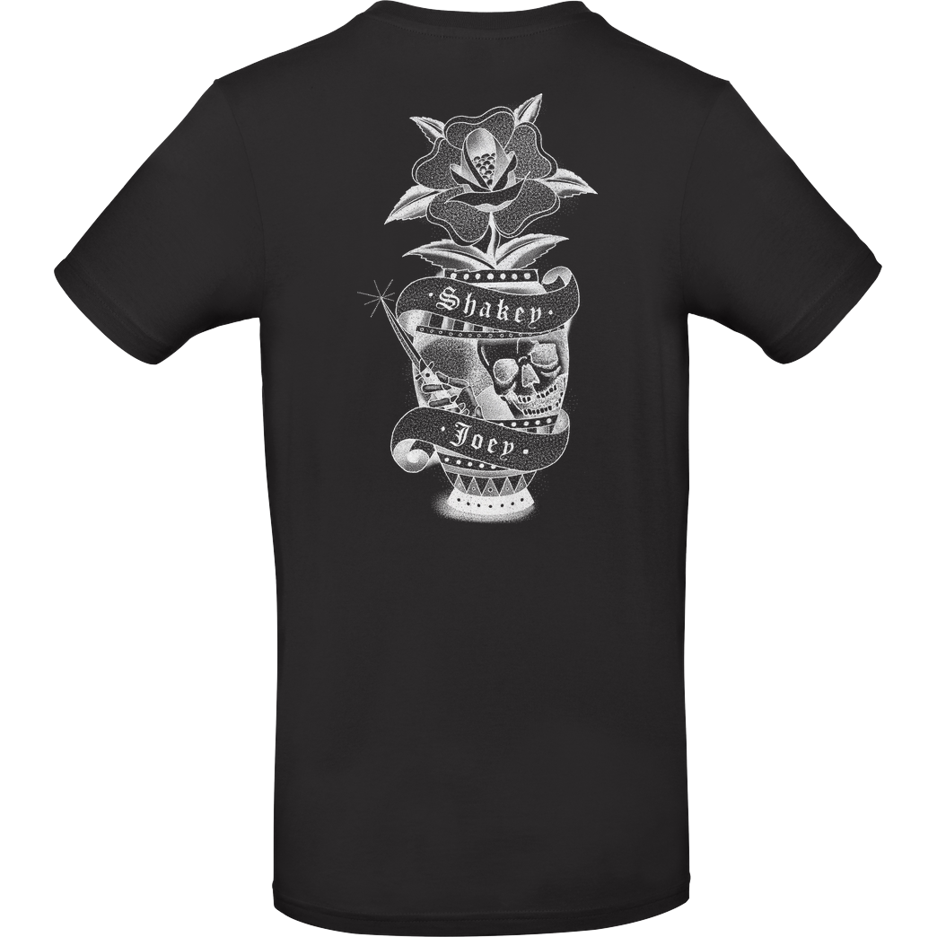 Shakey Joey Shakey Joey - Dagger T-Shirt B&C EXACT 190 - Black